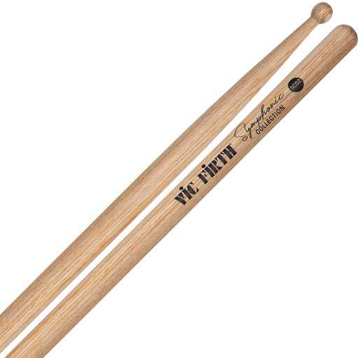 Vic Firth SCS2 Laminated Symphonic Collection Concert Snare Drum Sticks