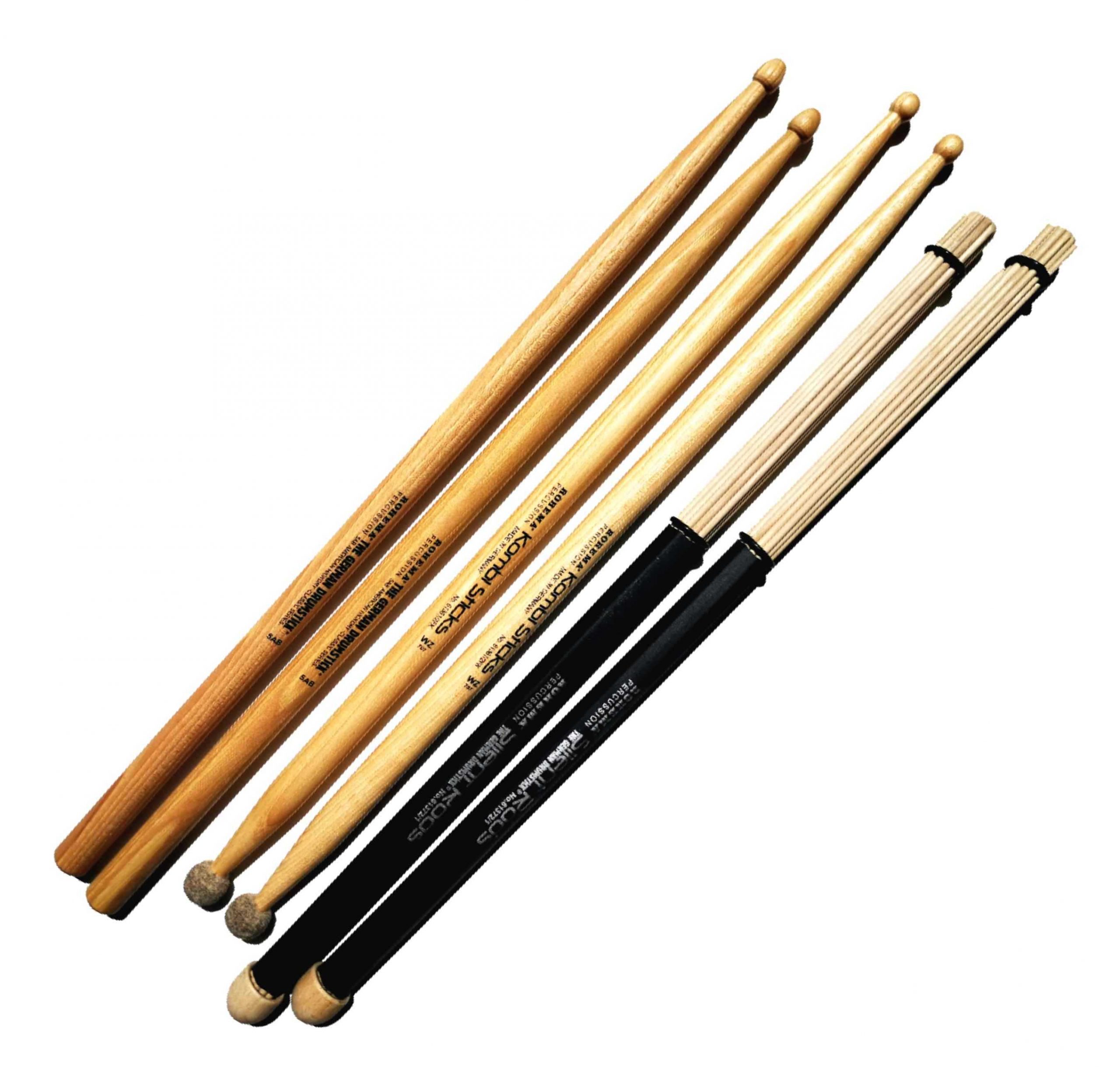 Rohema Sticks Effect Pack 5AB, Combi Sticks and Silent Rods