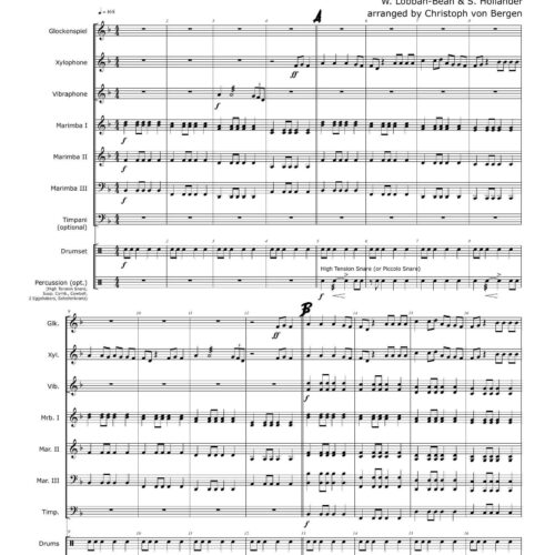 High Hopes, Panic! At the Disco arr. Christoph von Bergen