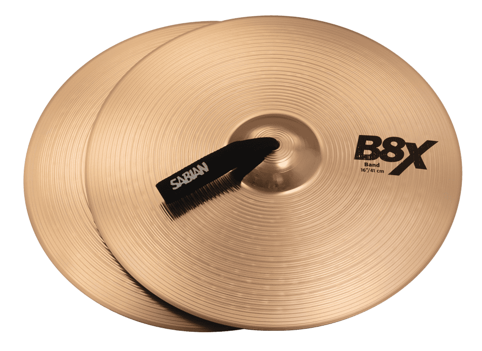 Sabian 16" B8X Band & Orchestra Cymbals
