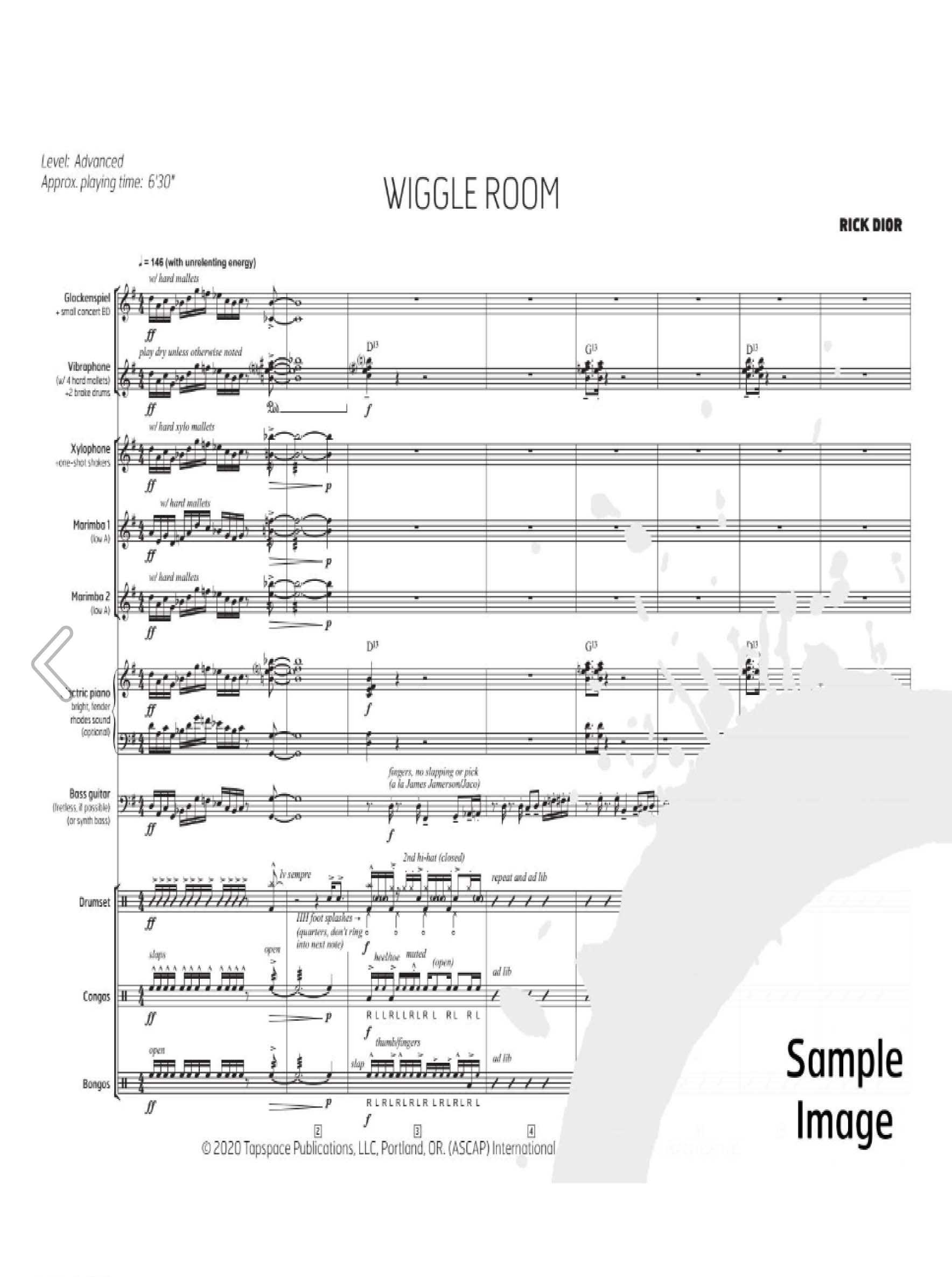Wiggle Room by Rick Dior