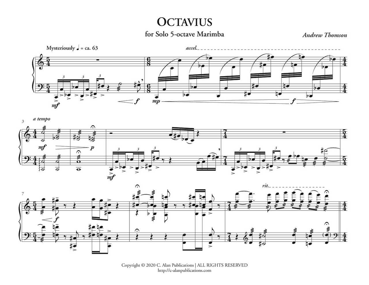 Octavius by Andrew Thomson