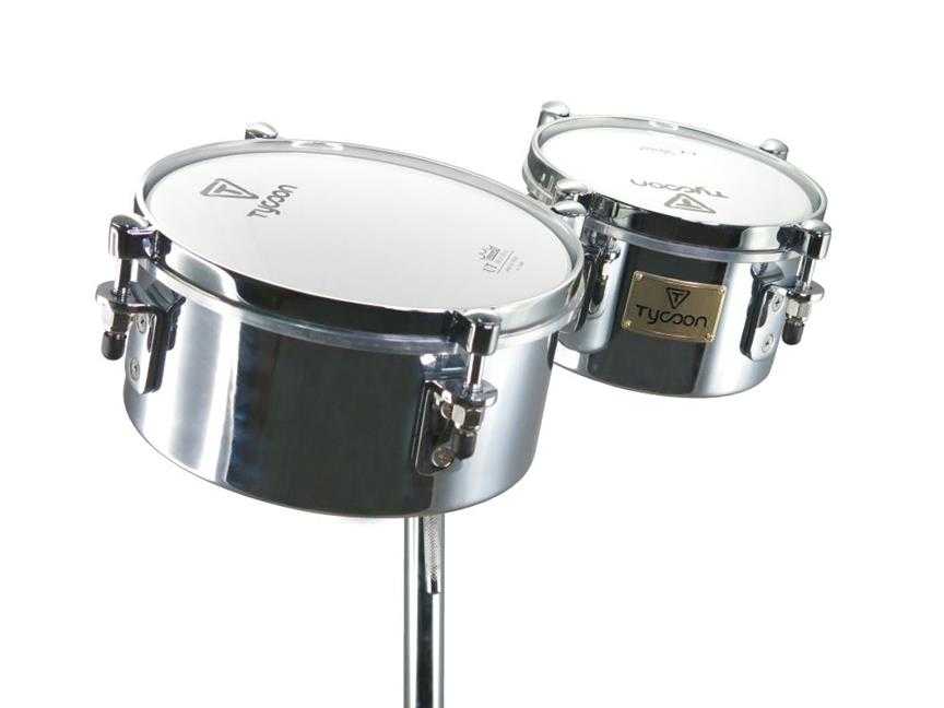 Tycoon: Mini Chrome Timbales (6 and 8inch)