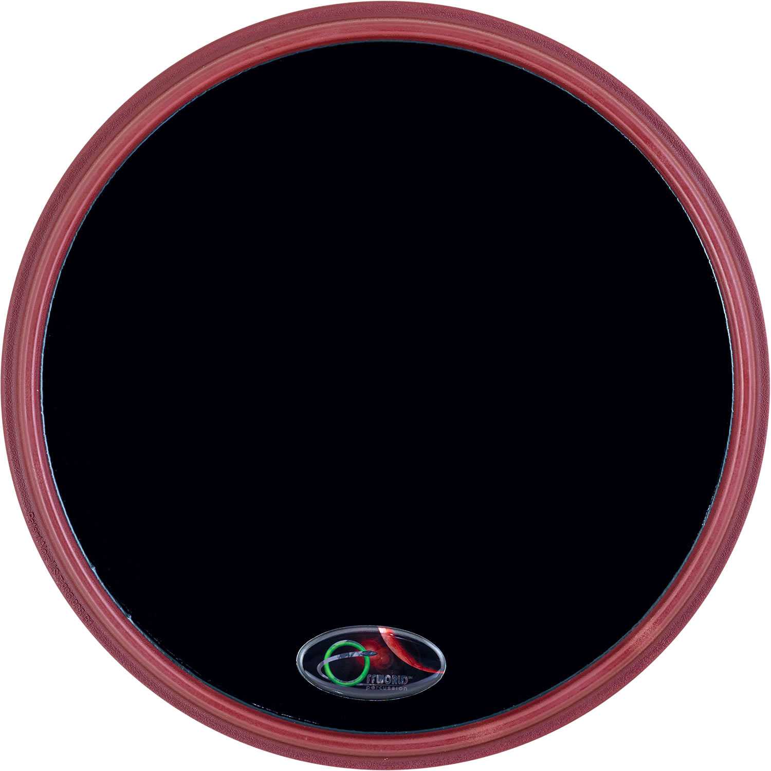 Offworld Percussion Invader V3R Pad Dark Matter Red Rim