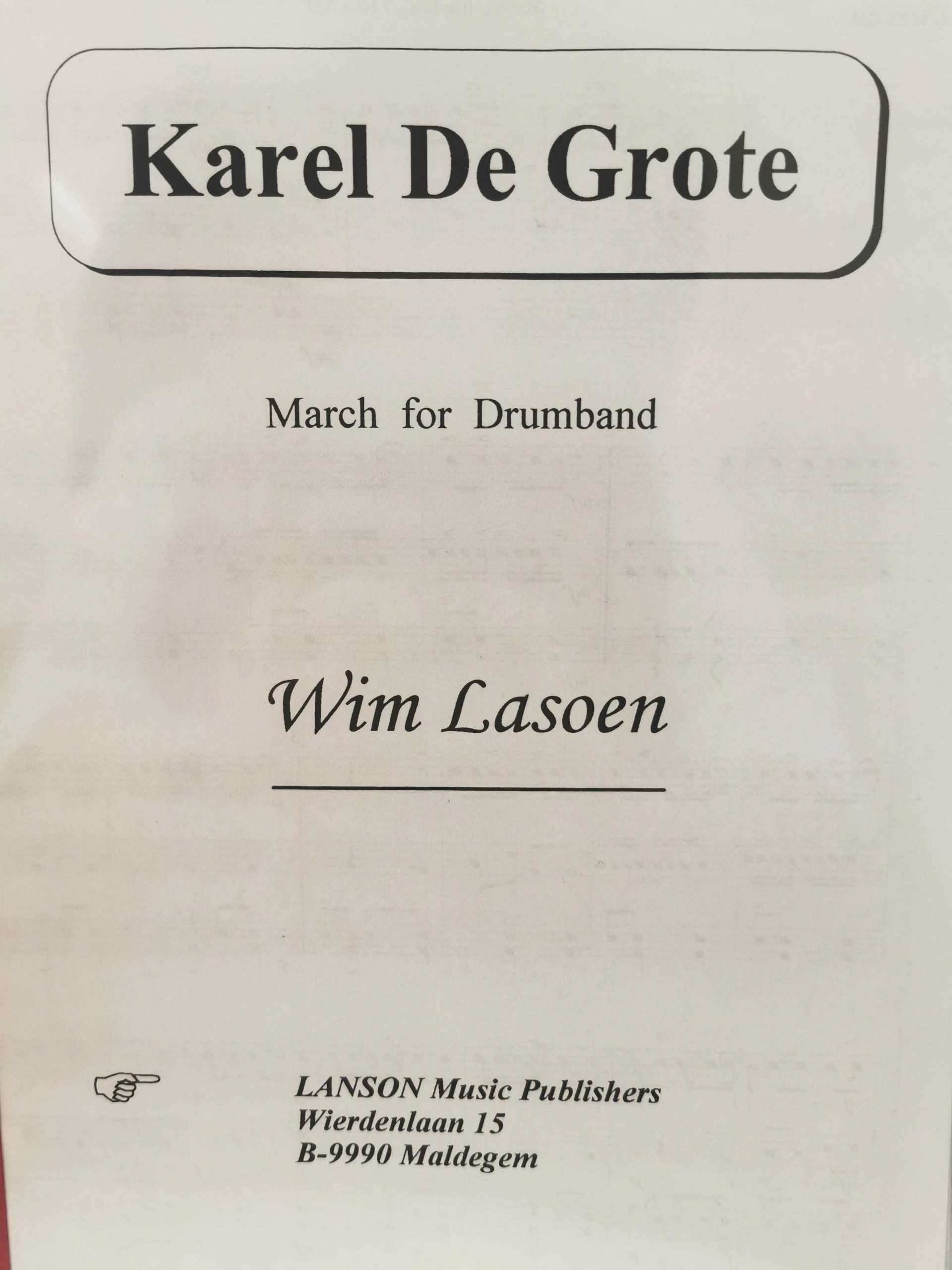 Karel De Grote by Wim Lasoen