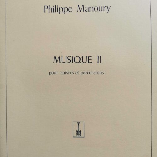 Musique II by Philippe Manoury