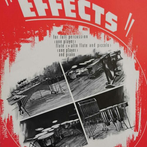 Effects opus 11 by Francois Glorieux