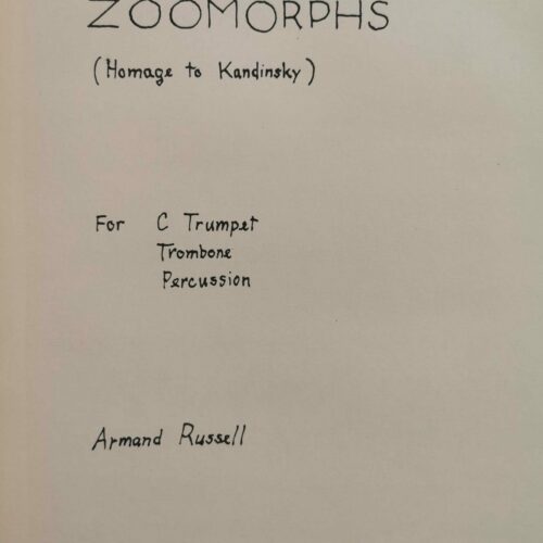 Zoomorphs - homage to Kandinsky by Armand Russell