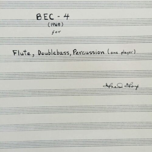 Bec 4 by Fred Fox