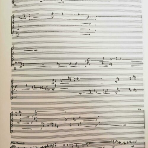 Requiem for 4 Percussionists (Score Only) by Minoru Kobashi