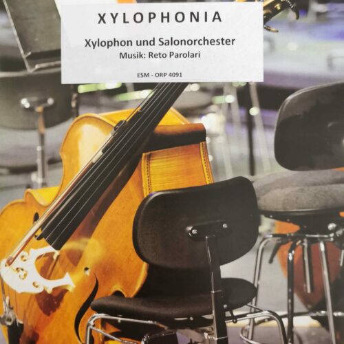 Xylophonia for Solo Xylophone and Orchestra (Score and Parts) by Reto Parolari
