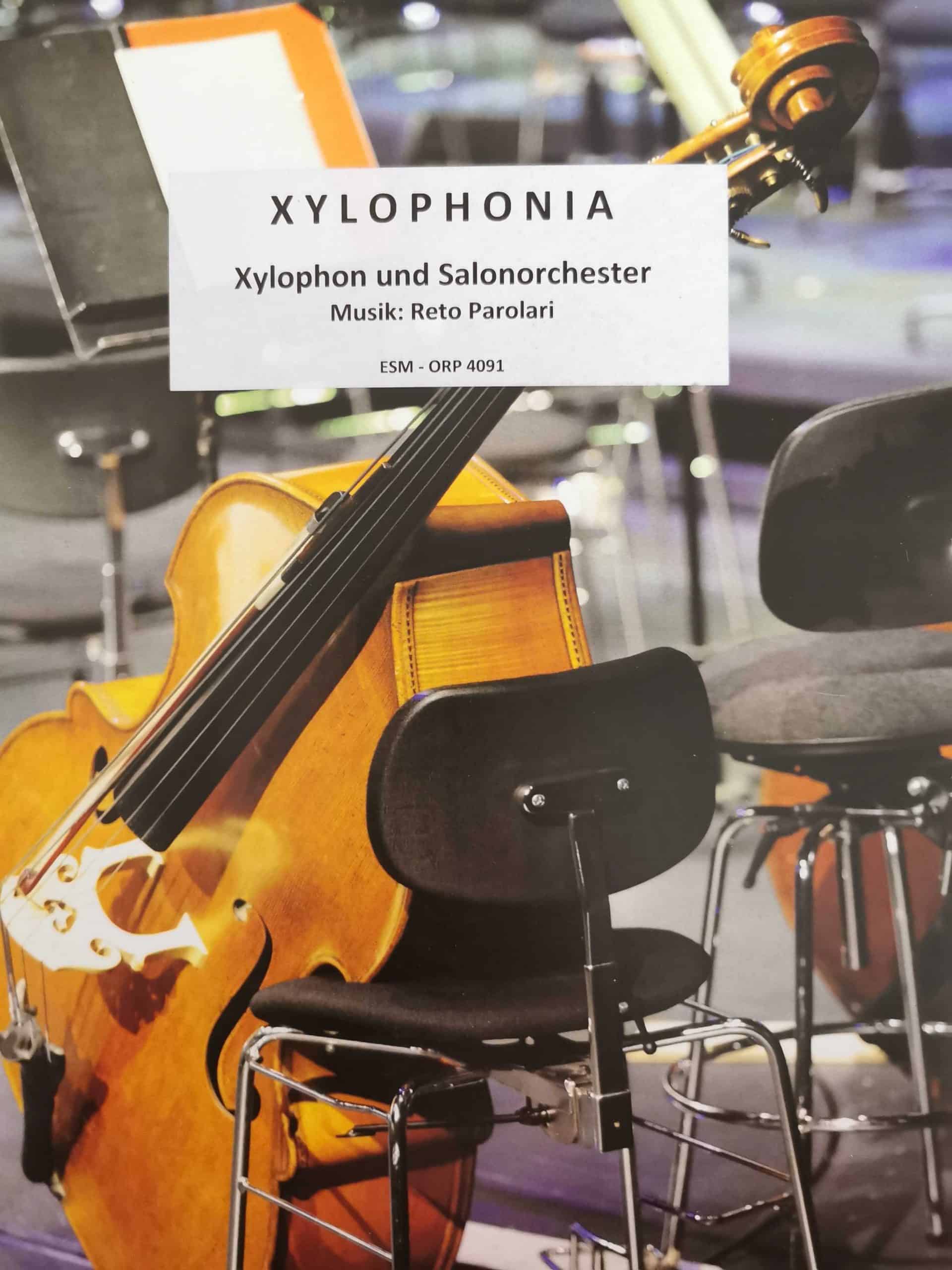 Xylophonia for Solo Xylophone and Orchestra (Score and Parts) by Reto Parolari