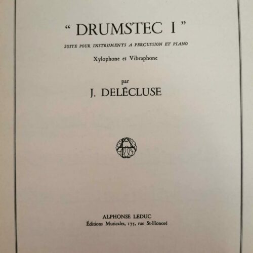 Drumstec I by Jacques Delecluse