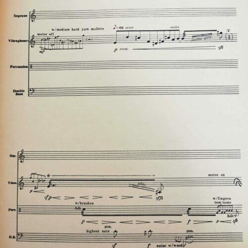 Music for Four Players 1977 by Gitta Steiner