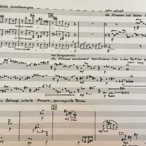 Chesage Puzzle nr. 3 (Score) by Norbert Linke