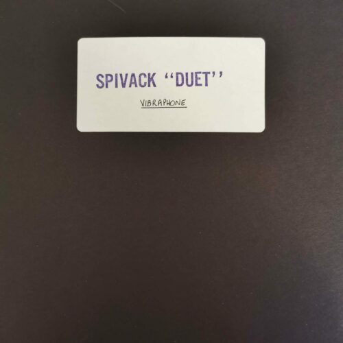 Duet for Vibraphone and Piano by Larry Spivack