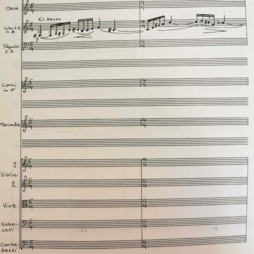 Concerto for Marimba and Orchestra (Score Only) by Hans Soderberg