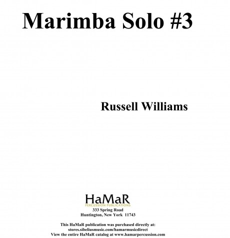 Marimba Solo 3