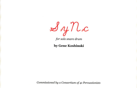 SyNc by Gene Koshinski