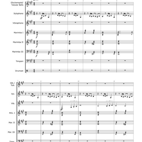 The Final Countdown arr. Christoph von Bergen