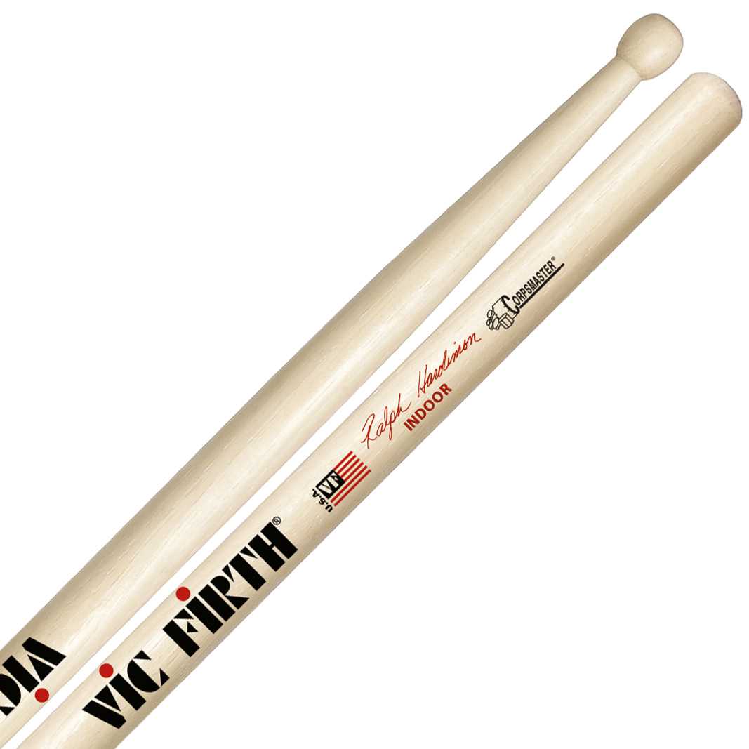 Vic Firth SRHI Ralph Hardimon Indoor Corpsmaster Marching Snare Sticks