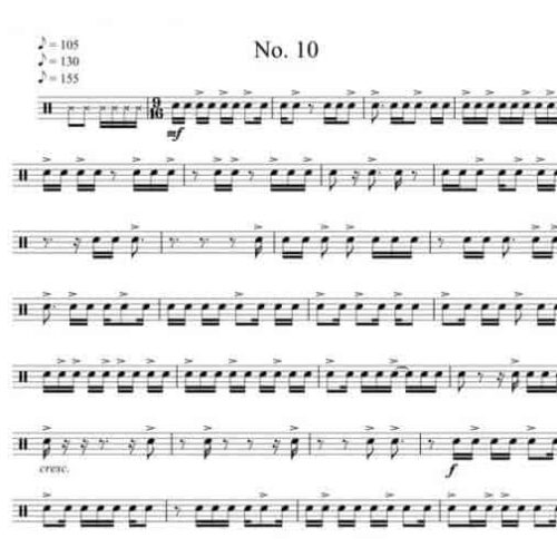 Odd Meter Studies for Snare Drum by Kevin Bobo