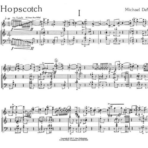 Hopscotch by Michael de Murga