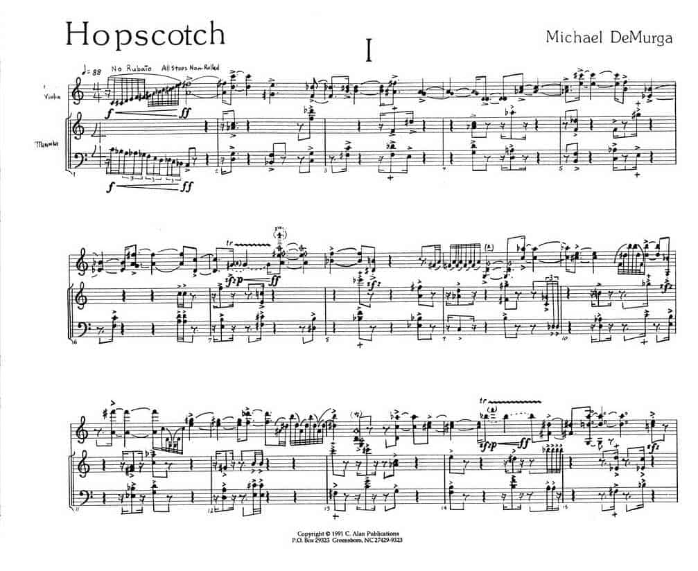 Hopscotch by Michael de Murga