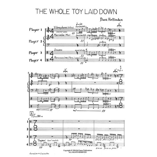 The Whole Toy Laid Down by Dave Hollinden