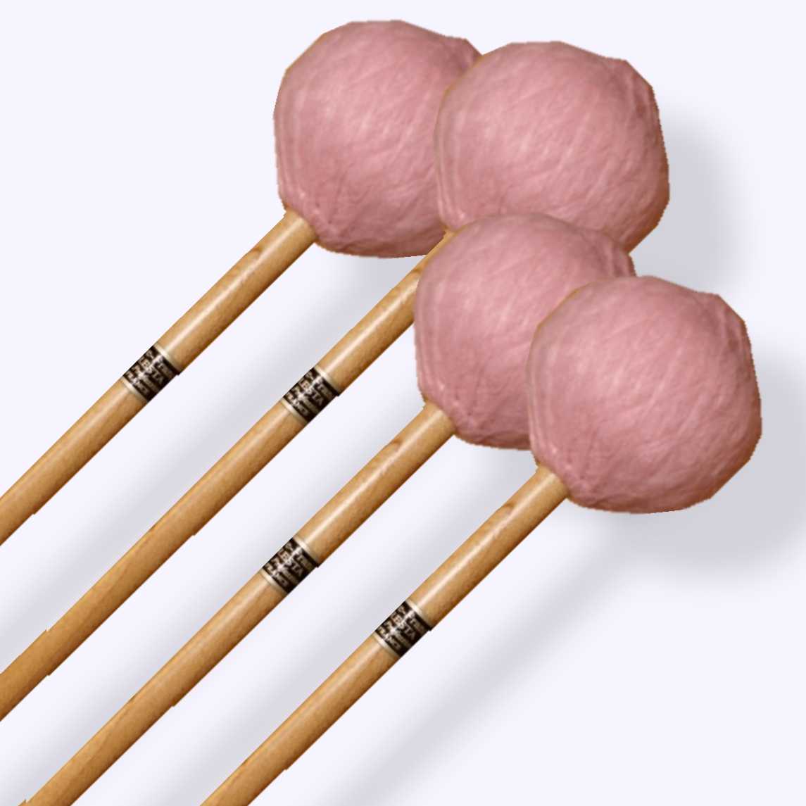 Resta-Jay 02 Choral Very Soft Muted Marimba Mallets Set of 4
