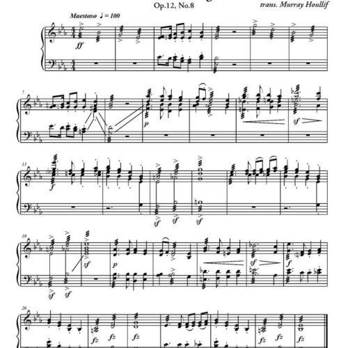 Four lyric pieces by Grieg arr. Murray Houllif