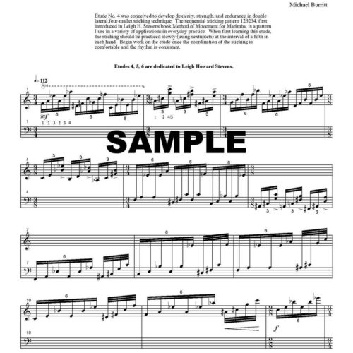 Etude Nos. 4, 5 & 6 by Michael Burritt