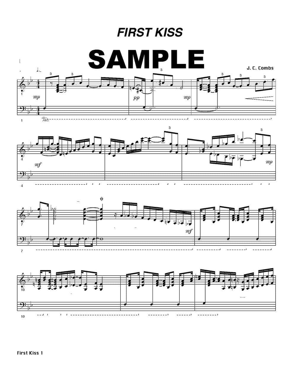 Three Pieces for Vibraphone by J C Combs