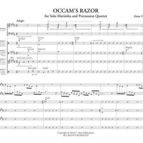 Occam's Razor by Gene Fambrough