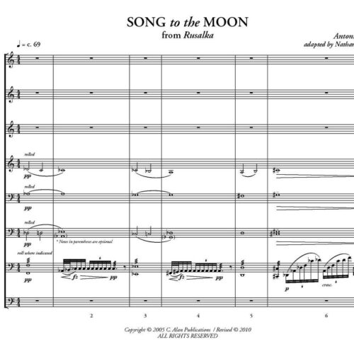 Song to the Moon by Dvorak arr. Nathan Daughtrey