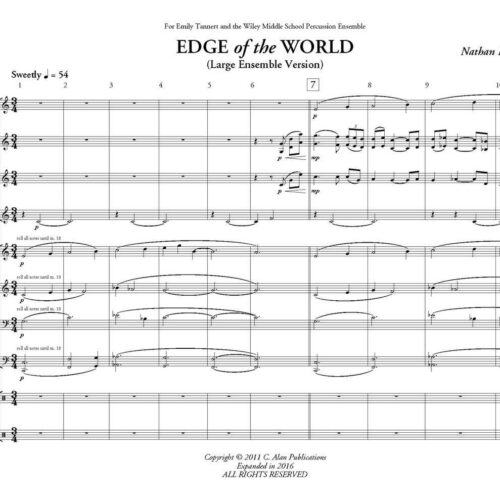 Edge of the World (Large Ensemble Version) by Nathan Daughtrey