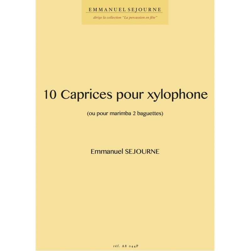10 Caprices pour Xylophone by Emmanuel Sejourne