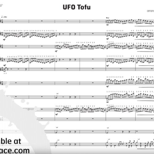 UFO Tofu by Fleck arr. Tom Gierke
