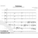 Pathetique from Piano Sonata No. 8 in C minor, Op. 74 by Beethoven arr. Alan Miller