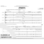 Adagietto from Symphony no. 5 by Mahler arr. Jeffrey D. Grubbs