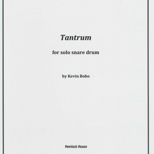 Tantrum by Kevin Bobo