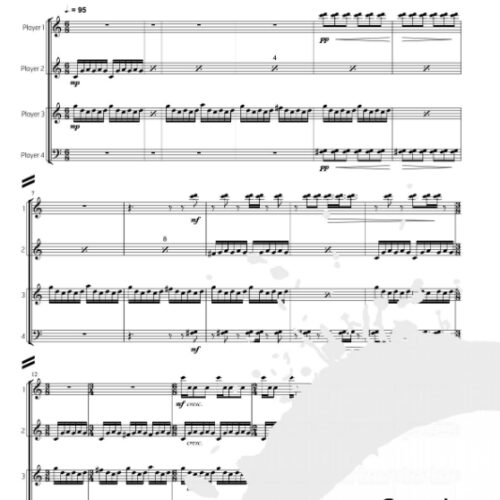 Marimba Quartet no. 2 by Christopher Bradford