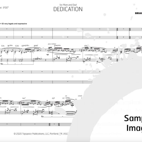 Dedication by Brian Mueller