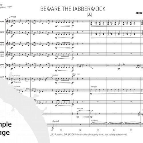 Beware the Jabberwork by John Willmarth