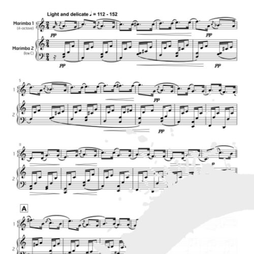 Arabeske by Schumann arr. Daniel Lesieur