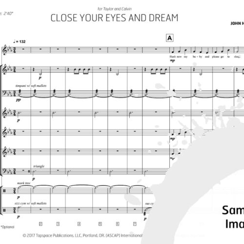 Close Your Eyes and Dream by John Herndon
