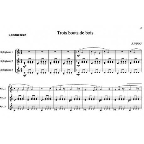 Trois bouts de bois by Josselin Vinay
