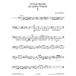 10 Etudes Melodiques Pour 4 Timbales by Luigi Morleo