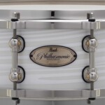 Pearl Philharmonic 75th Anniversary Snare Drum 14x5 Silver White Swirl