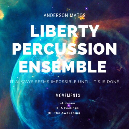 Liberty for Solo Marimba and Ensemble by Anderson Matos (download only)